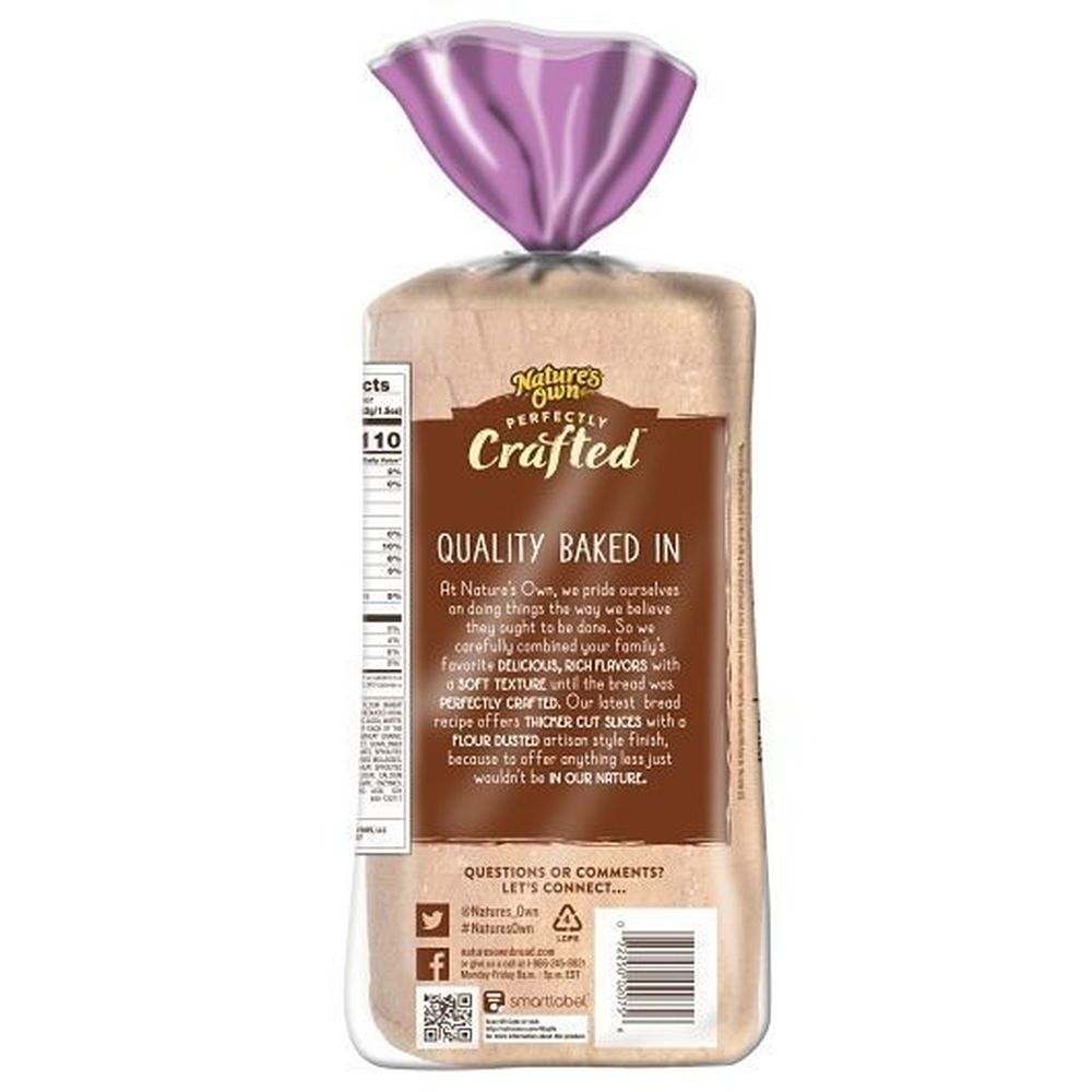 Nature's Own Perfectly Crafted Sliced Multigrain Bread, 22 Ounce -- 8 Per Case