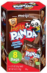 Hello Panda Chocolate Creme Filled Cookie, 0.75 Ounce -- 64 Per Case
