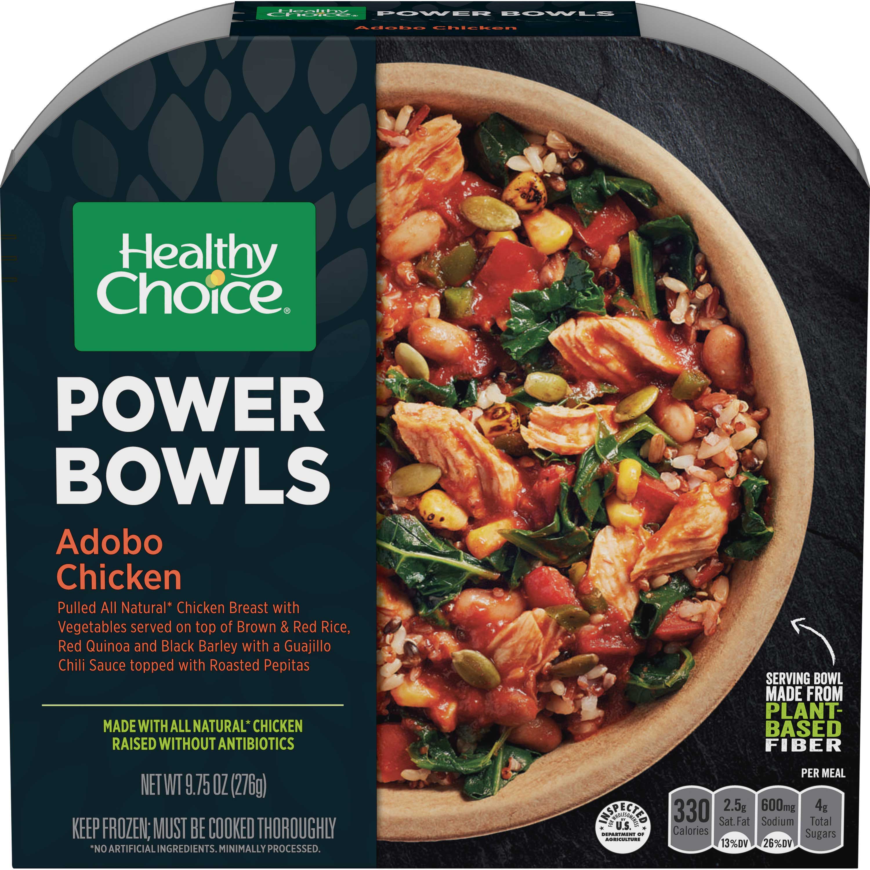 Healthy Choice Adobo Chicken Power Bowl, 9.75 Ounce -- 8 Per Case