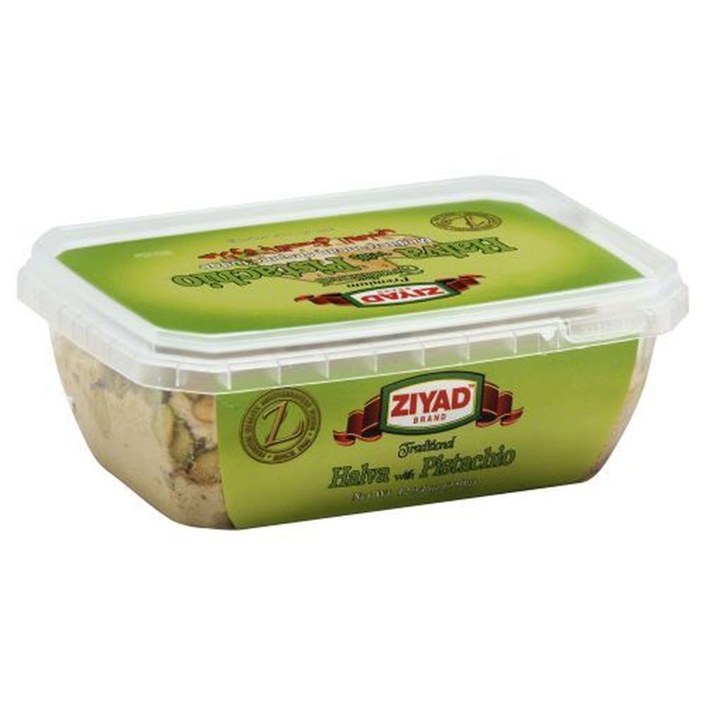 Ziyad Halva With Pistachio, 12.34 Ounce -- 6 Per Case