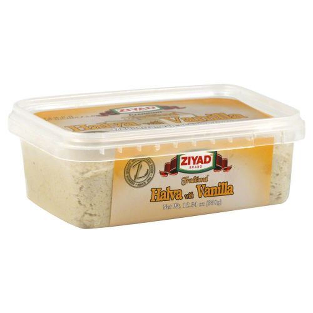 Ziyad Halva With Vanilla, 12.34 Ounce -- 6 Per Case