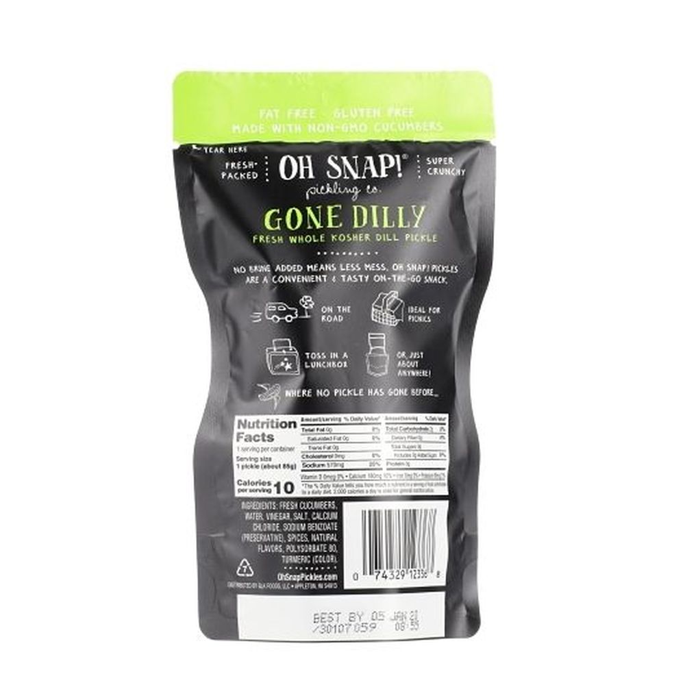 Oh Snap Gone Dilly Dill Pickle Case | FoodServiceDirect