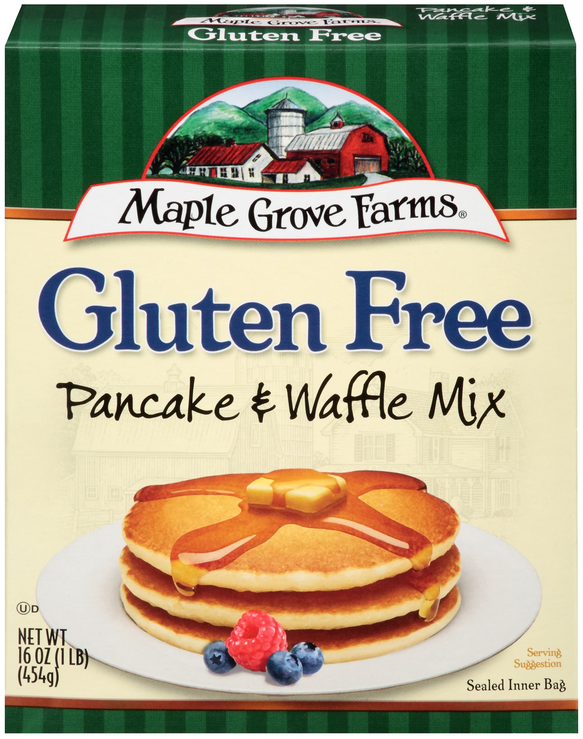 Maple Grove Gluten Free Pancake And Waffle Mix, 16 Ounce -- 8 Per Case