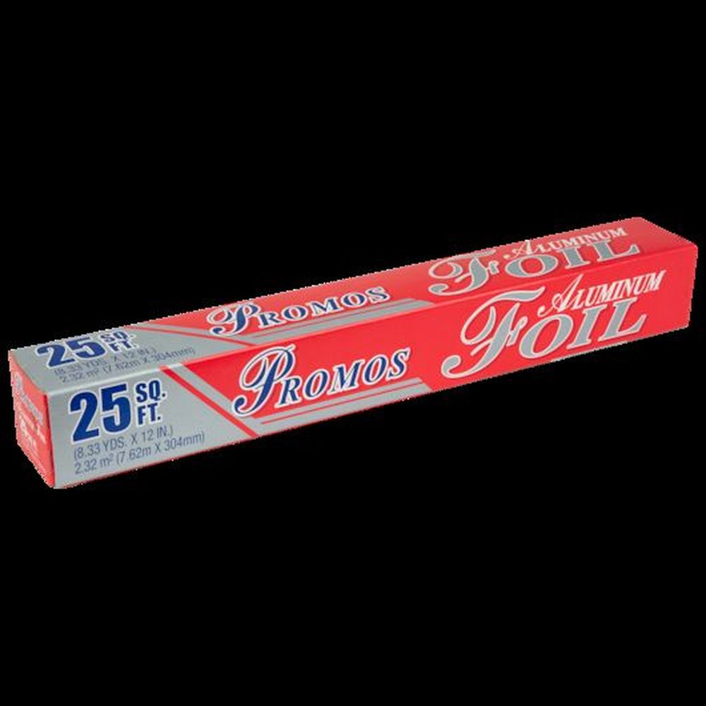 Durable Packaging 12 Inch X 25 Feet Aluminum Premier Foil, 35 Count