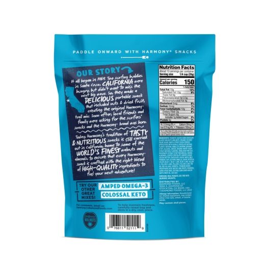 Harmony Mega Mountain Trail Mix, 13 Ounce -- 12 Per Case