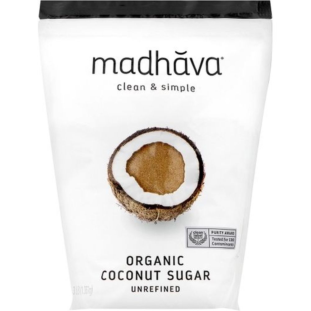 Madhava Organic Coconut Sugar, 3 Pound -- 4 Per Case