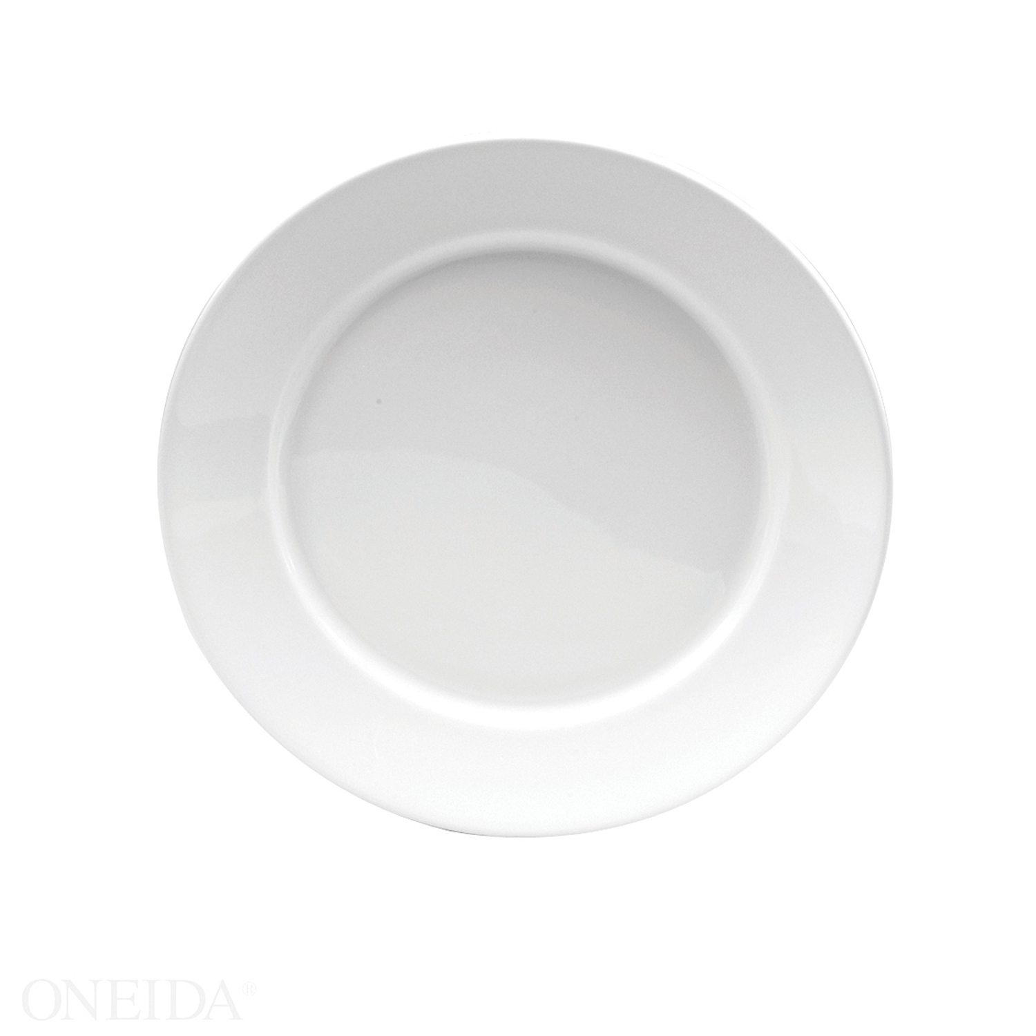 Oneida 4 Star Collection Sant Andrea Queensbury Undecorated Plate, 9 1/2 Inch -- 24 Per Case