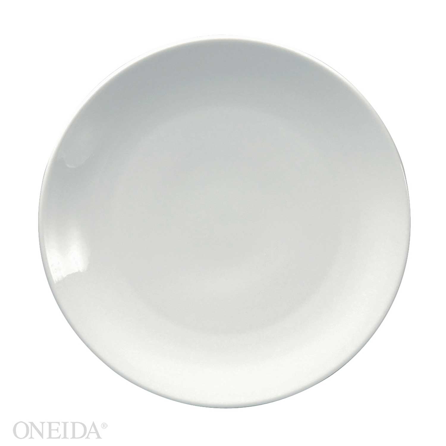 Oneida 4 Star Collection Sant Andrea Fusion Undecorated Coupe Plate, 8 1/4 Inch -- 36 Per Case