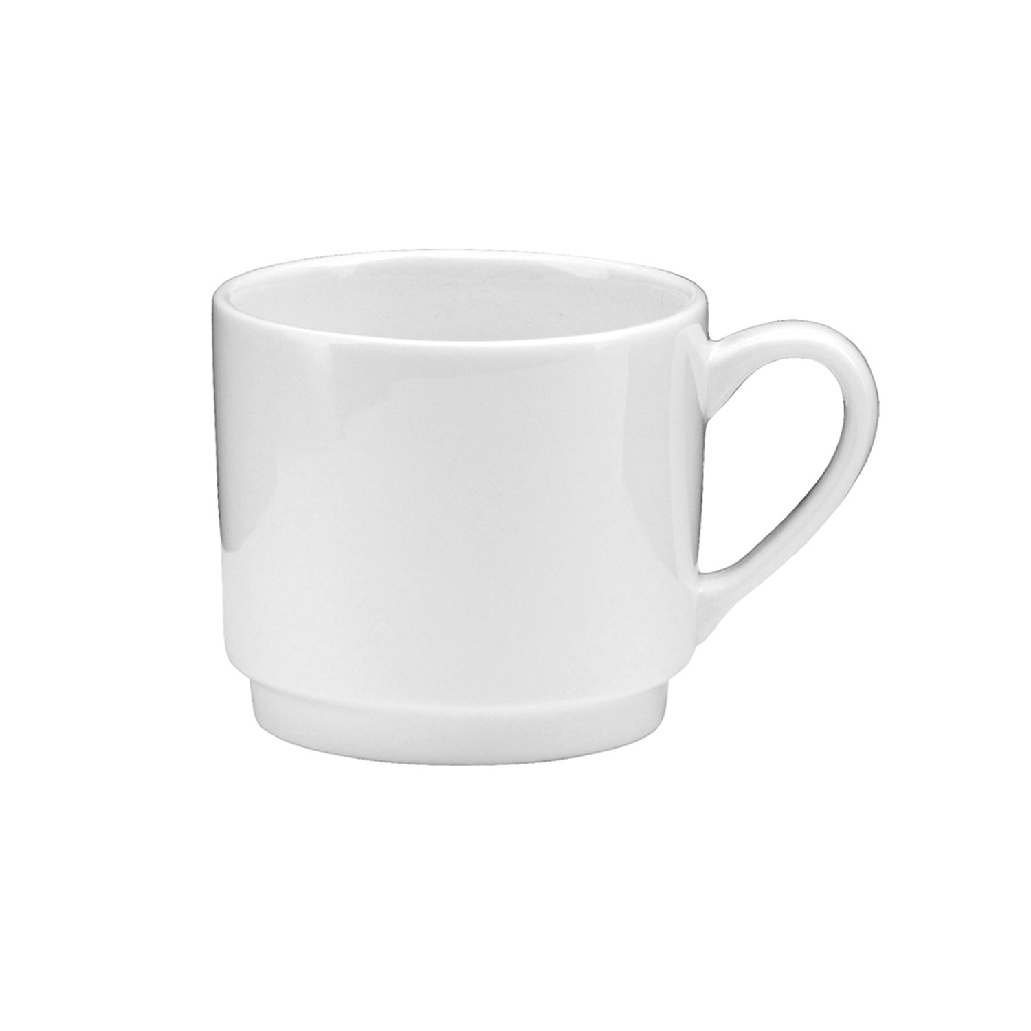 Oneida Tundra Vitrified High Alumina Undecoratd Stackable Cup, 8 1/2 Ounce -- 36 Per Case