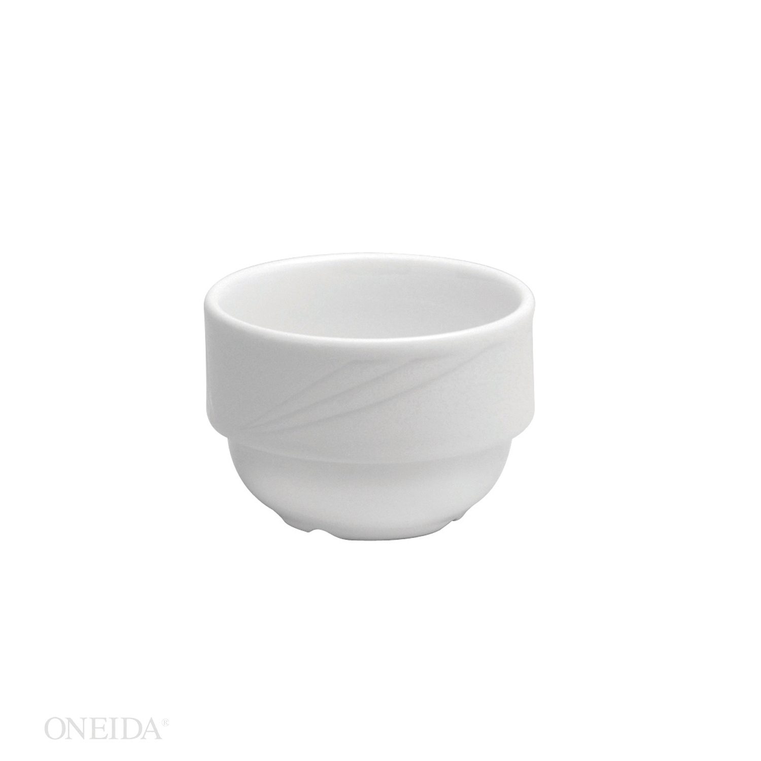 Oneida Buffalo Arcadia Bright White Porcelain Bouillon, 7.5 Ounce Capacity -- 36 Per Case