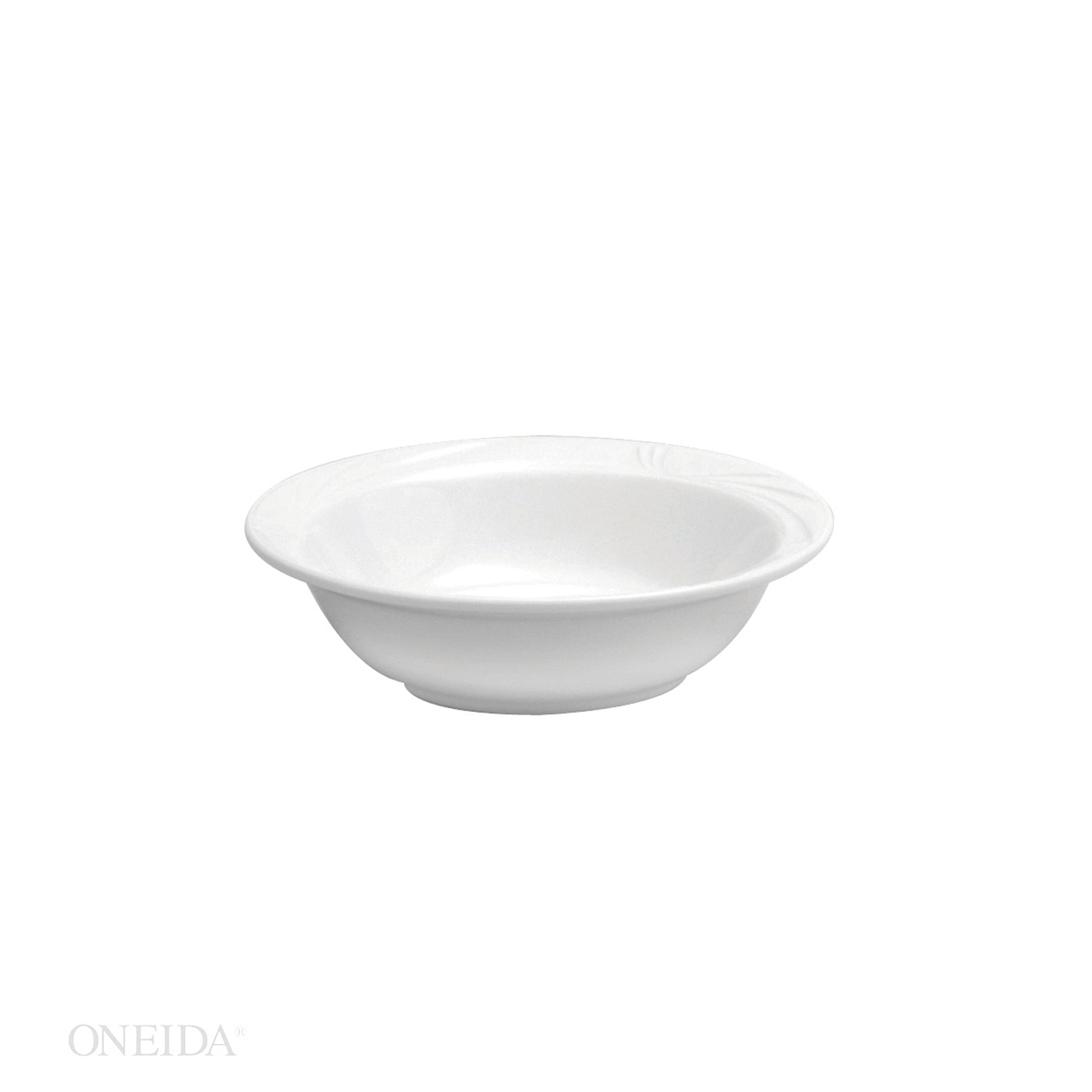 Oneida Buffalo Arcadia Bright White Porcelain Fruit Bowl, 4.5 Ounce Capacity -- 36 Per Case