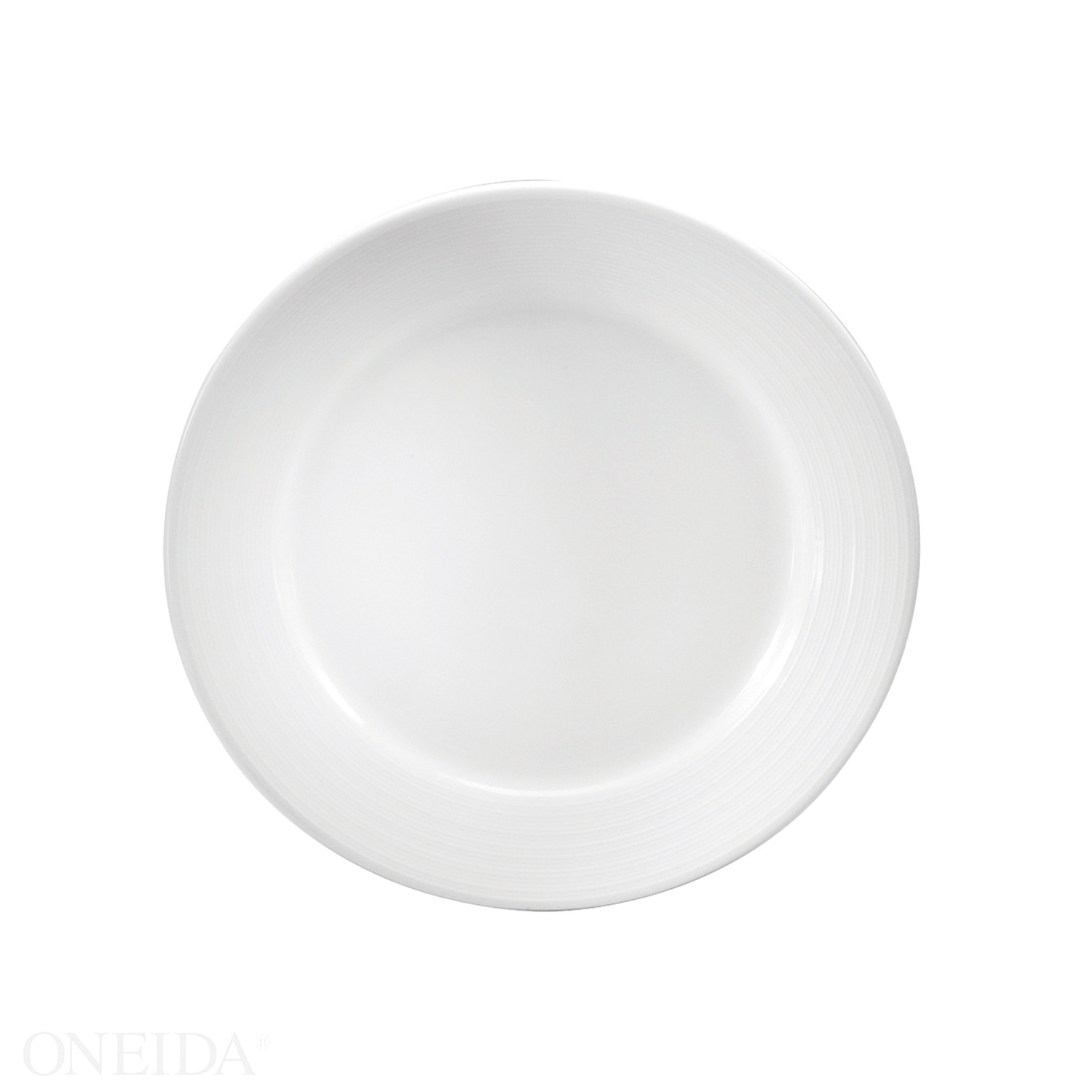 Oneida Santandrea Dinnerware Botticelli Shape Plate 8.38 Inch, Botticelli Undecorated Pattern -- 36 Per Case
