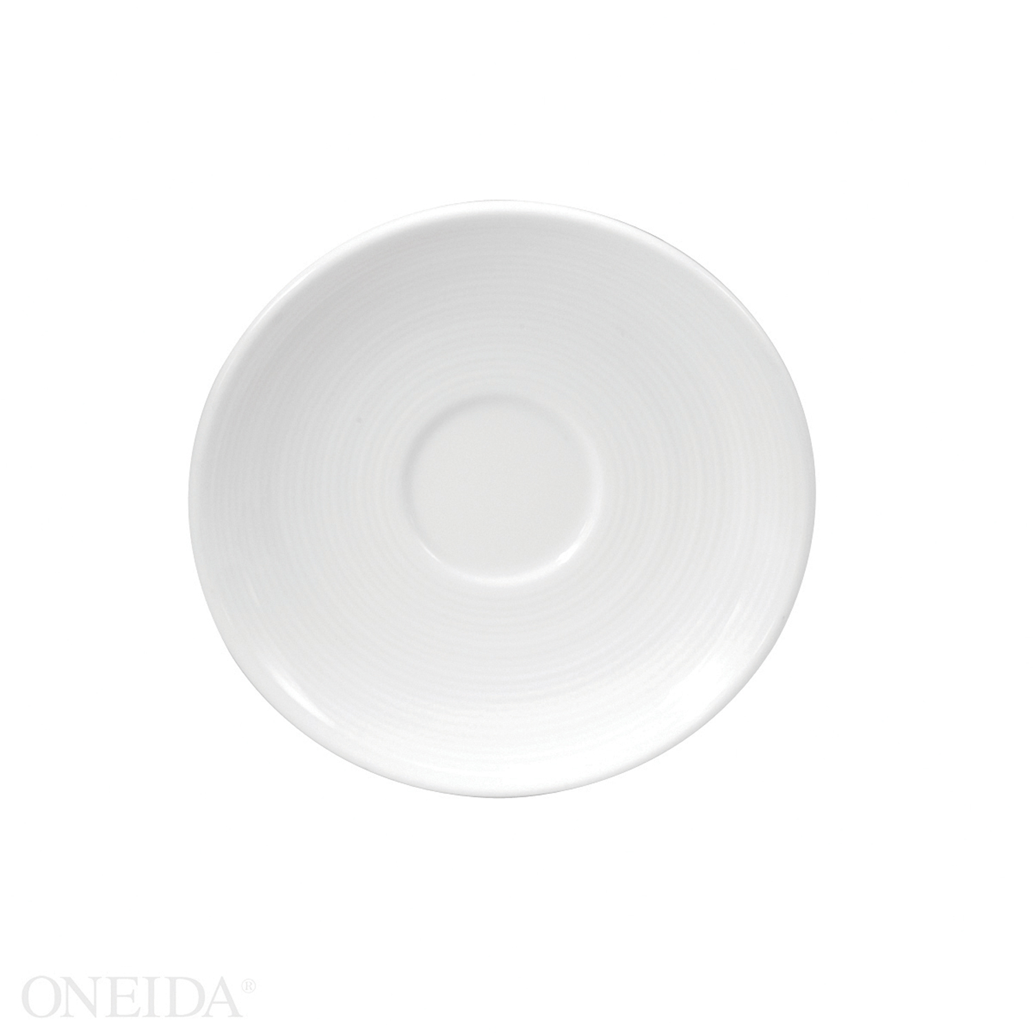 Oneida 4 Star Collection Sant Andrea Botticelli Undecorated A D Saucer, 4 1/2 Inch -- 36 Per Case
