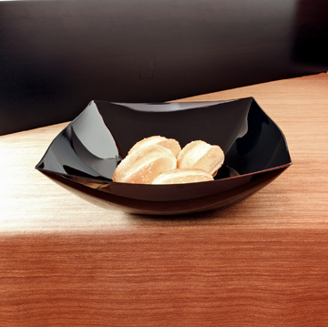Yoshi Ware Emi White Square Serving Bowl, 128 Ounce -- 25 Per Case