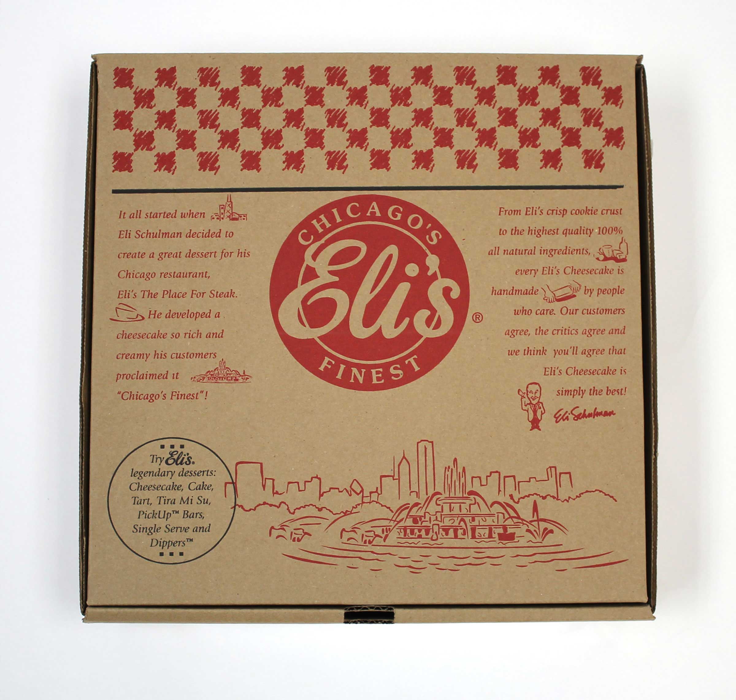 Elis Brown Cow Cheesecake Case | FoodServiceDirect