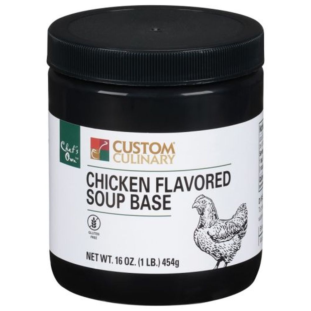Chef's Own Chicken Flavored Granular Soup Base, 1 Pound -- 12 Per Case