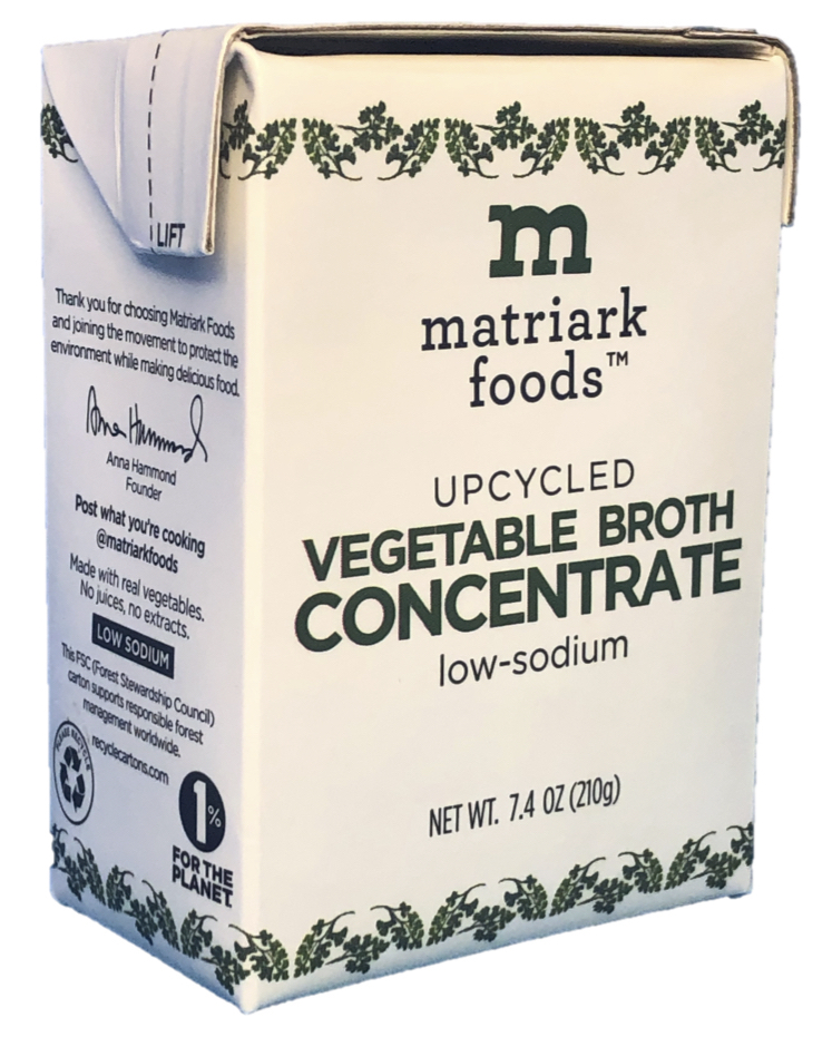 Matriark Foods, Inc Vegetable Broth, 7.4 oz -- 12 per Case