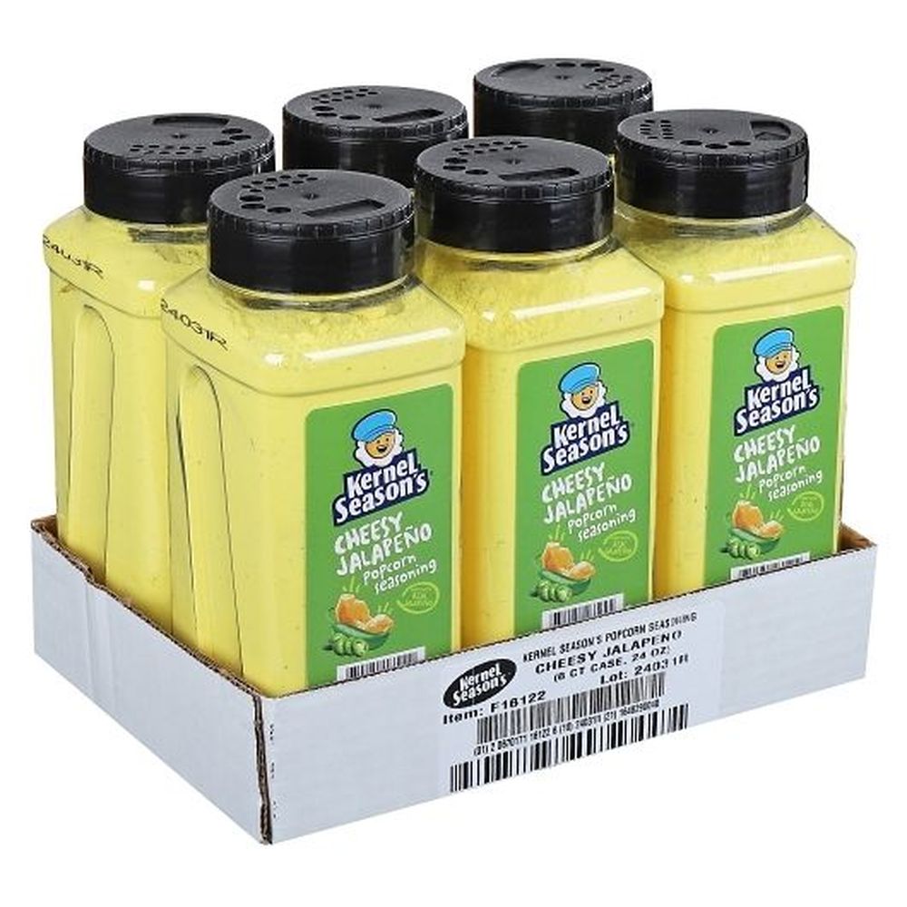 Kernel Season's Condimento Con Sabor A Queso Y Jalapeño Para Palomitas De Maíz, 24 Onzas -- 6 Por Caja