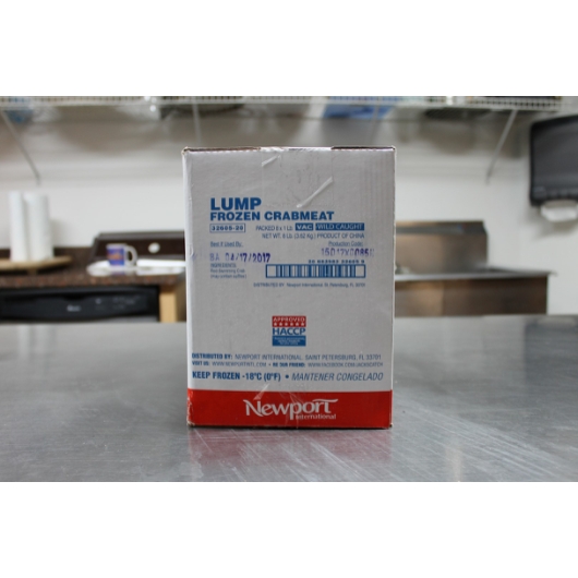 Jacks Catch Lump Crab Meat, 1 Pound -- 8 Per Case