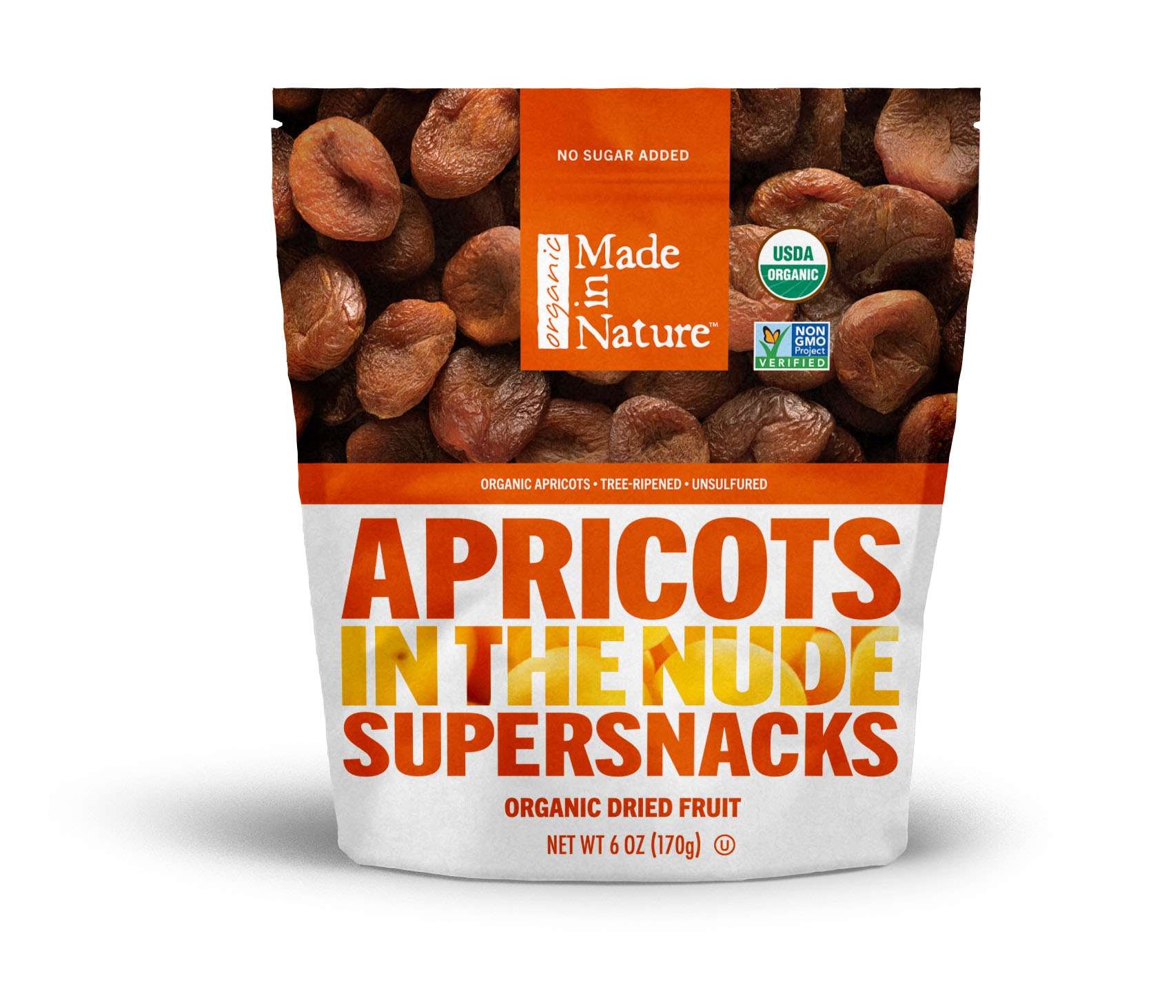 Made In Nature Apricot Dried Fruit, 6 Ounce -- 6 Per Case