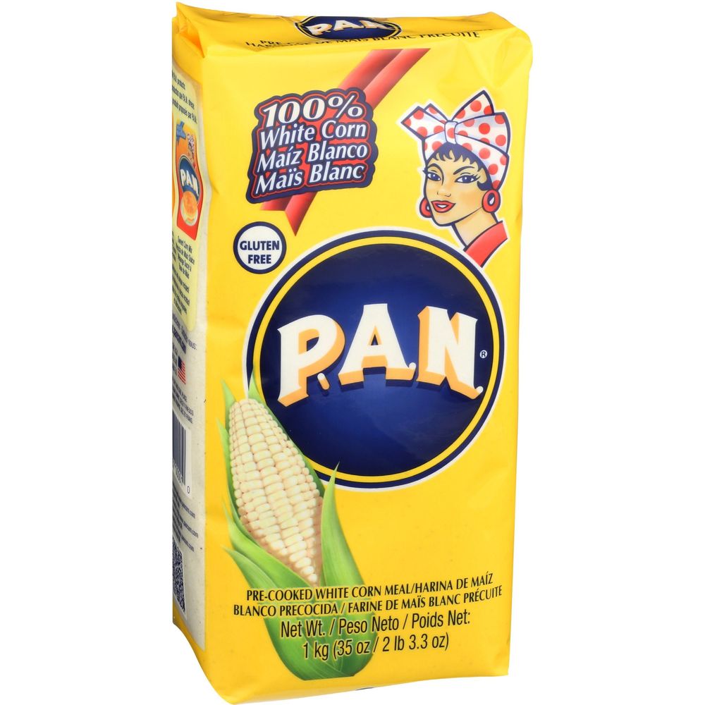 Pan Harina Pre-cooked White Corn Meal, 35.27 Ounce -- 10 Per Case