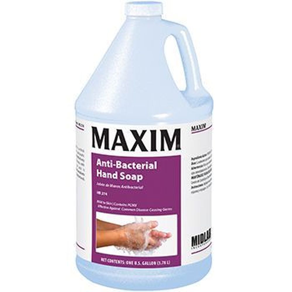 Maxim Hb274 Melon Scent Anti-bacterial Hand Soap, 1 Gallon -- 4 Per Case