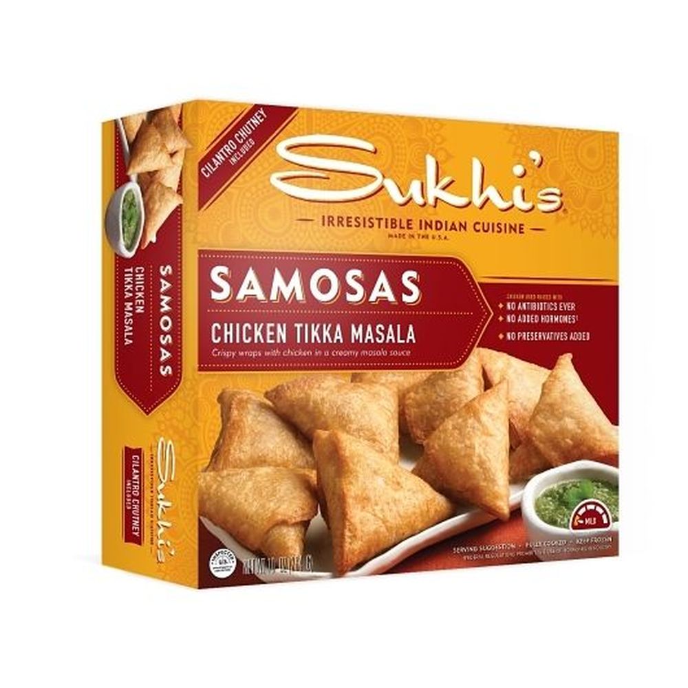 Sukhi's Chicken Tikka Masala Samosa, 10 Ounce -- 6 Per Case