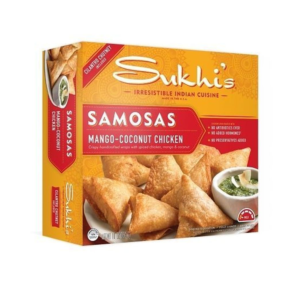 Sukhi's Mango Chicken Samosas, 11 Ounce -- 6 Per Case