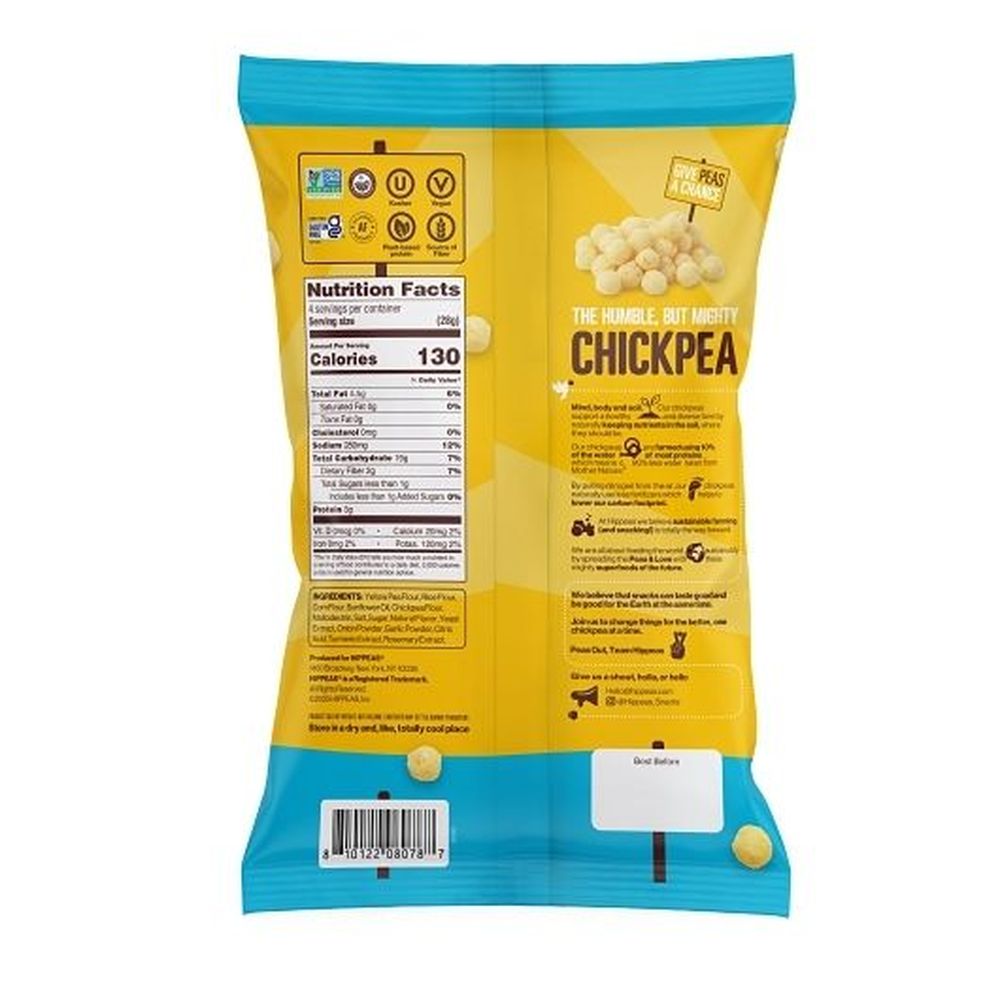 Hippeas Non-gmo Cheezy Cheddar Pops, 4 Ounce -- 6 Per Case