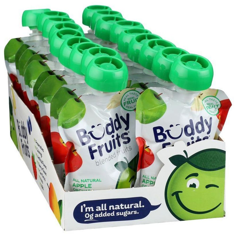 Buddy Fruits Apple Orchard Blend, 3.2 Ounce -- 50 Per Case