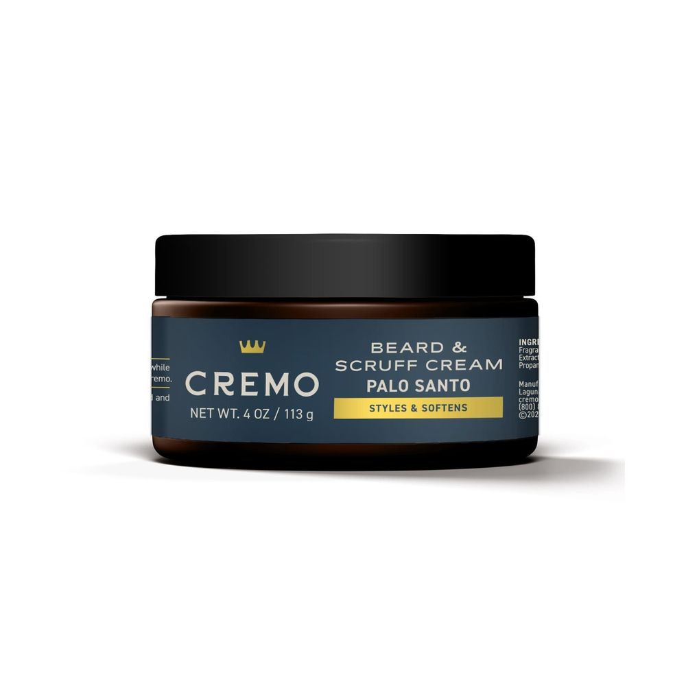 Cremo No.18 Reserve Collection Palo Santo Beard And Scruff Cream, 4 Ounce -- 12 Per Case