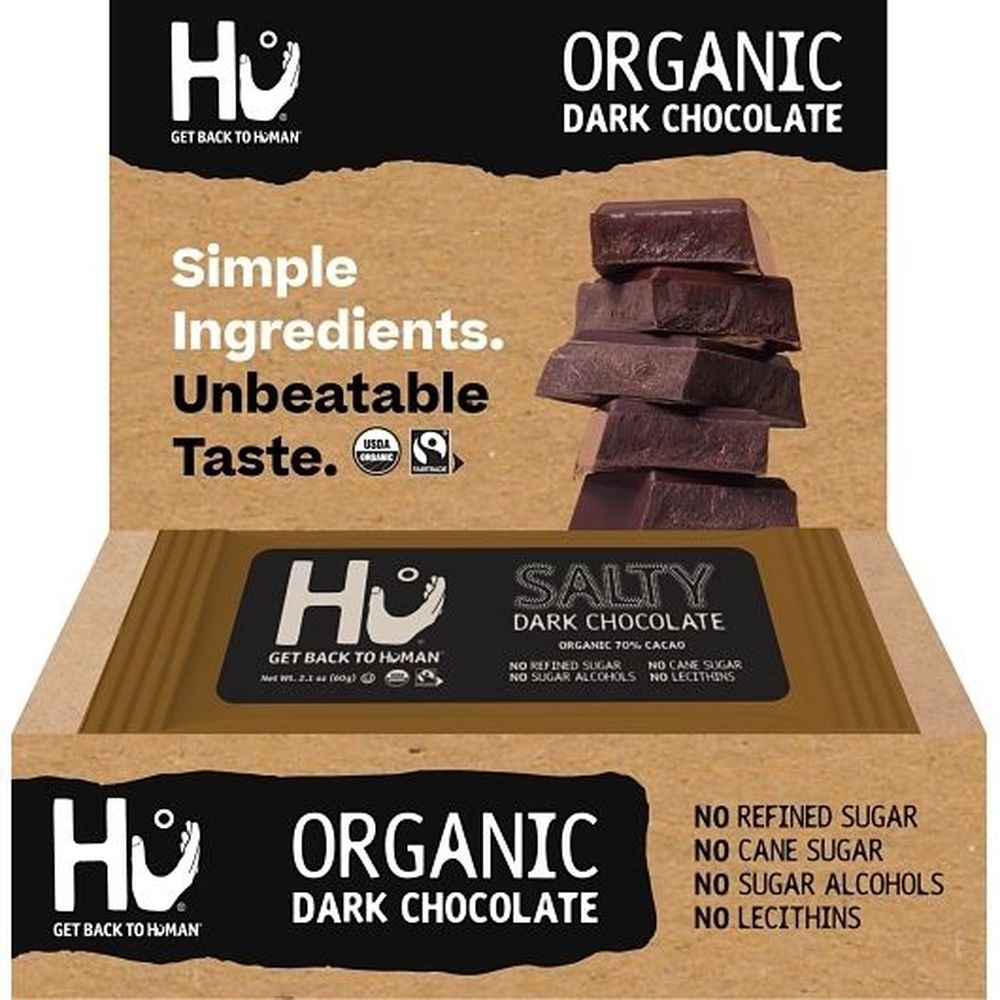 Hu Salty Dark Chocolate, 1 Ounce -- 144 Per Case
