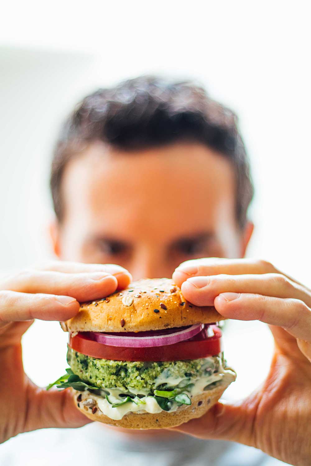 Actual Veggies The Actual Green Burger, 4 Ounce -- 40 Per Case