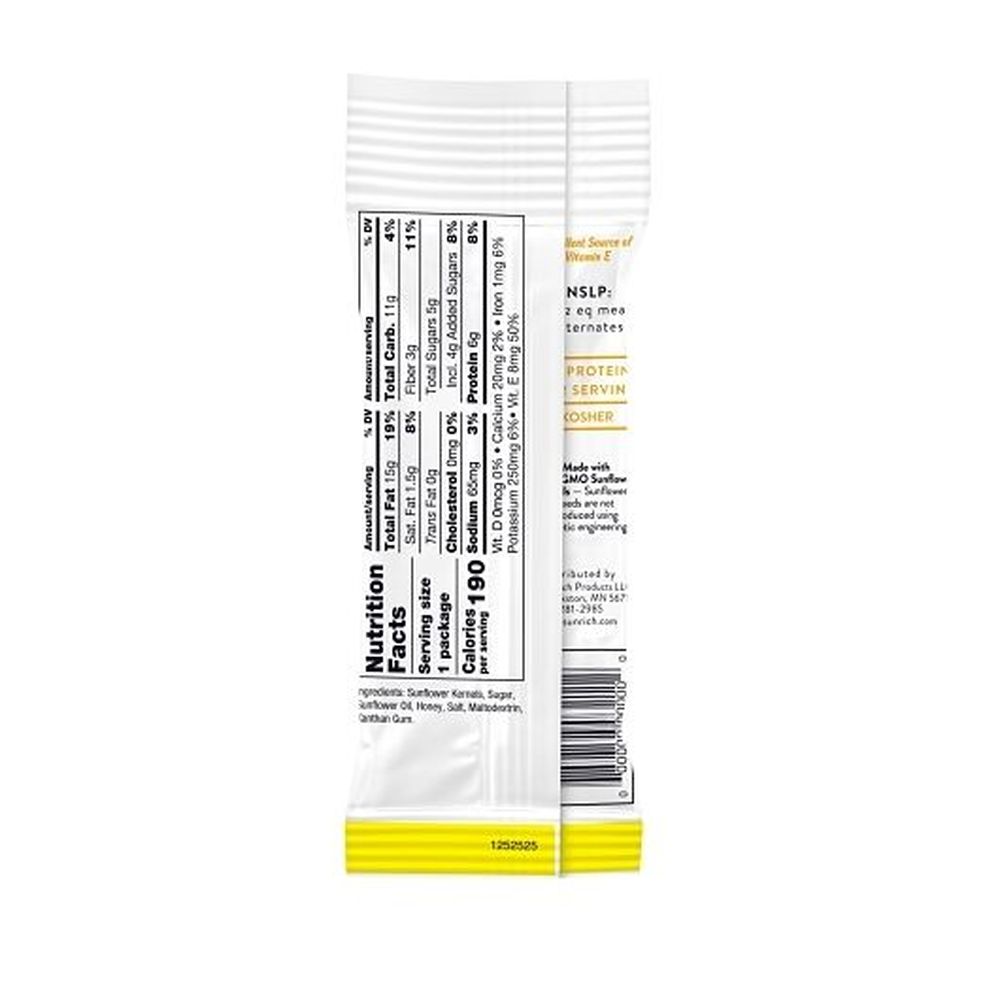 Sunrich 1.2 Ounce Honey Roasted Sunflower Kernels, 150 Count