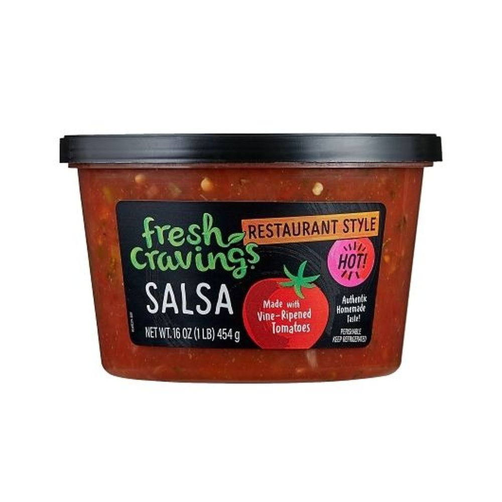 Fresh Cravings Hot Restaurant Style Salsa, 16 Ounce -- 6 Per Case