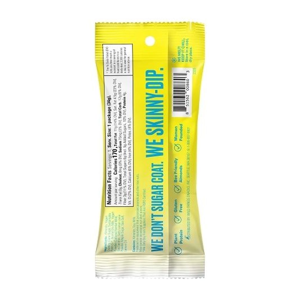 Skinny Dipped Lemon Bliss Almonds, 1.2 Ounce -- 40 Per Case