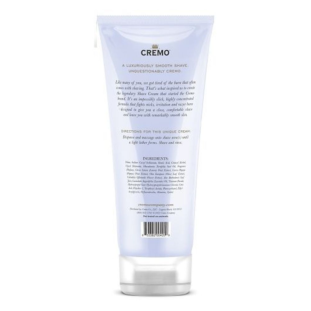 Cremo French Lavender Moisturizing Shave Cream, 6 Ounce -- 12 Per Case
