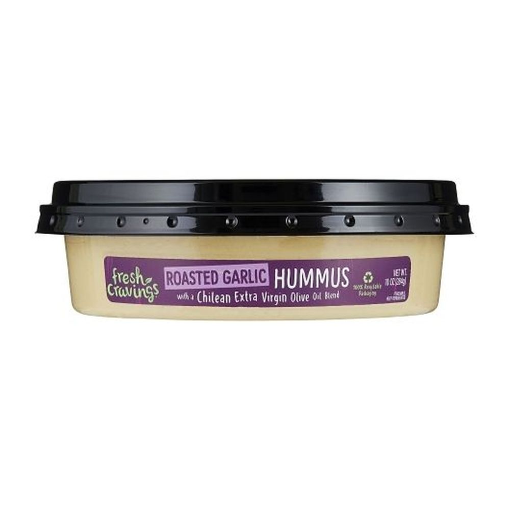 Fresh Cravings Roasted Garlic Hummus, 10 Ounce -- 8 Per Case