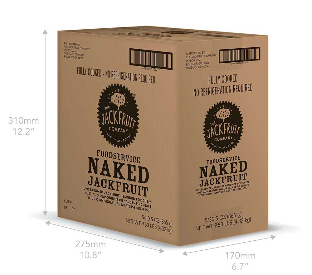 The Jackfruit Company Naked Jackfruit, 30.5 Ounce -- 1 Each
