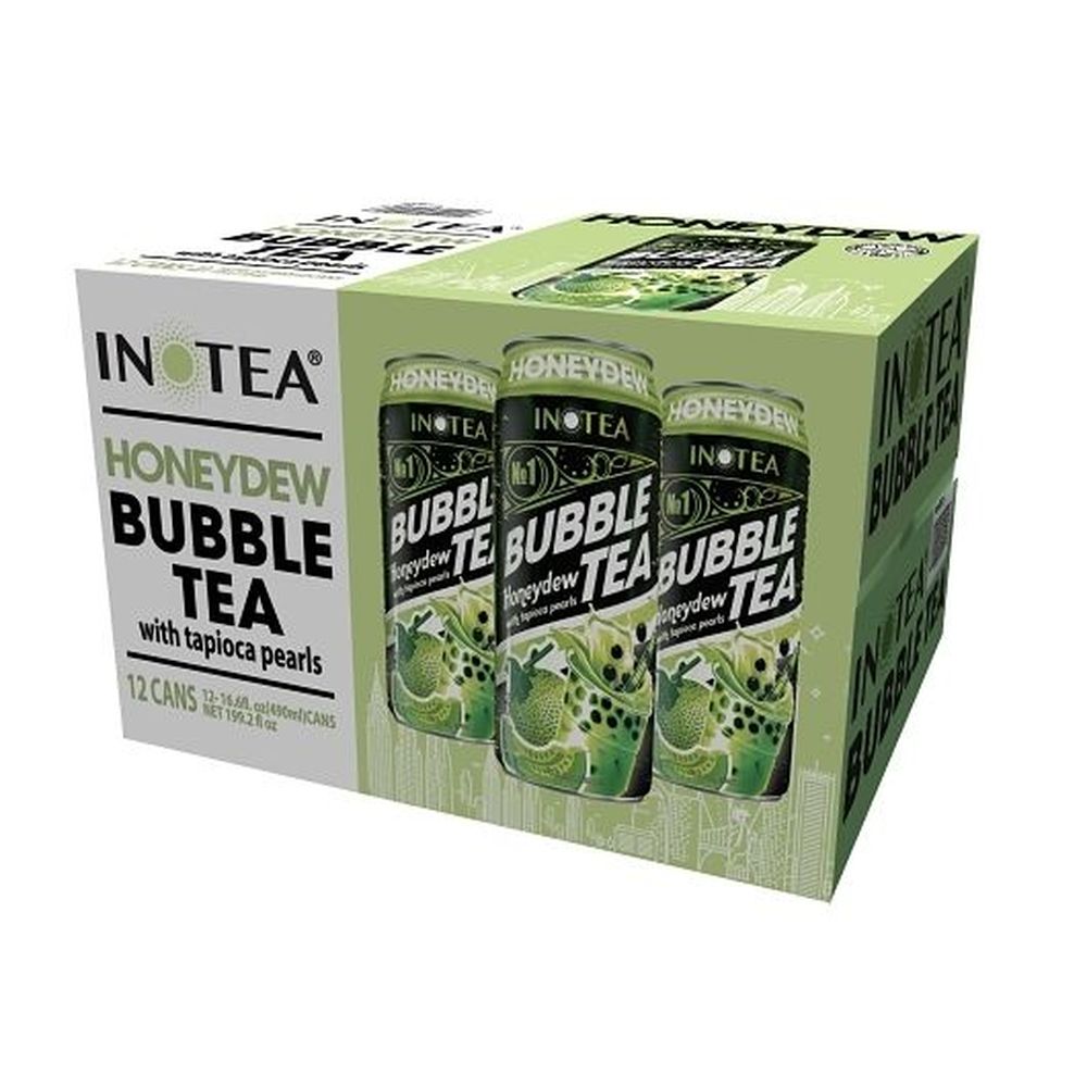 Inotea Honeydew Bubble Tea, 16.6 Ounce -- 12 Per Case