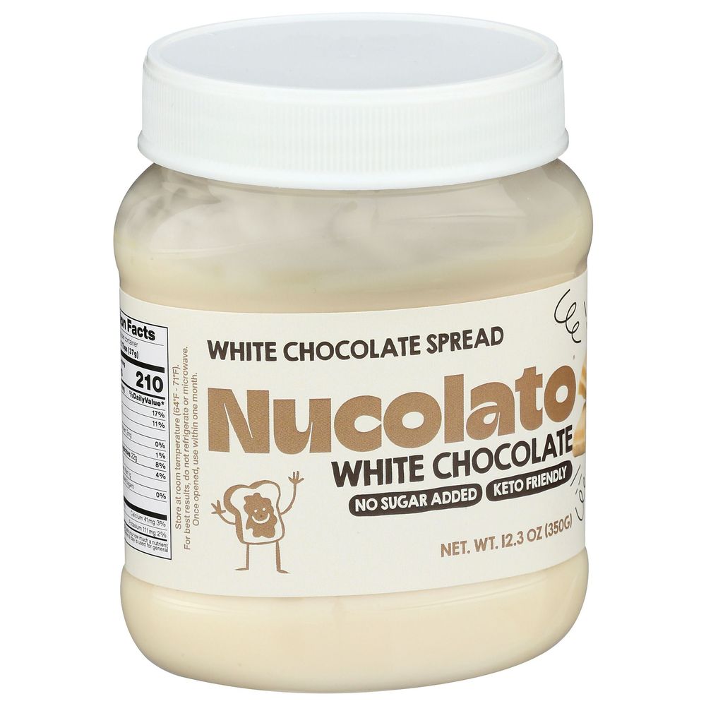 Nucolato White Chocolate Spread, 12.3 Ounce -- 6 Per Case