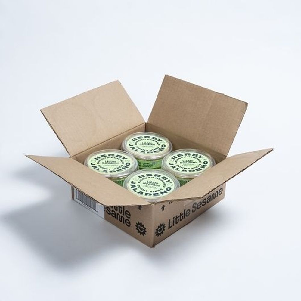 Little Sesame Organic Herby Jalapeno Hummus, 8 Ounce -- 8 Per Case