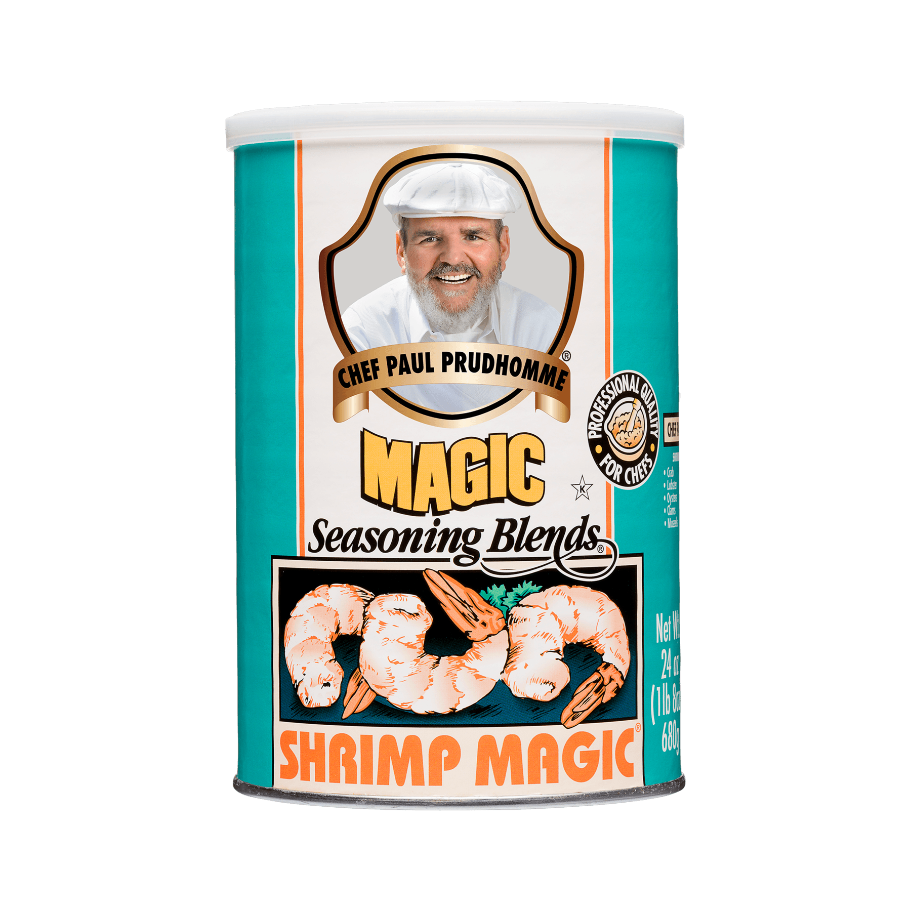 Chef Paul Prudhommes Shrimp Magic - 24 oz. can, 4 cans per case