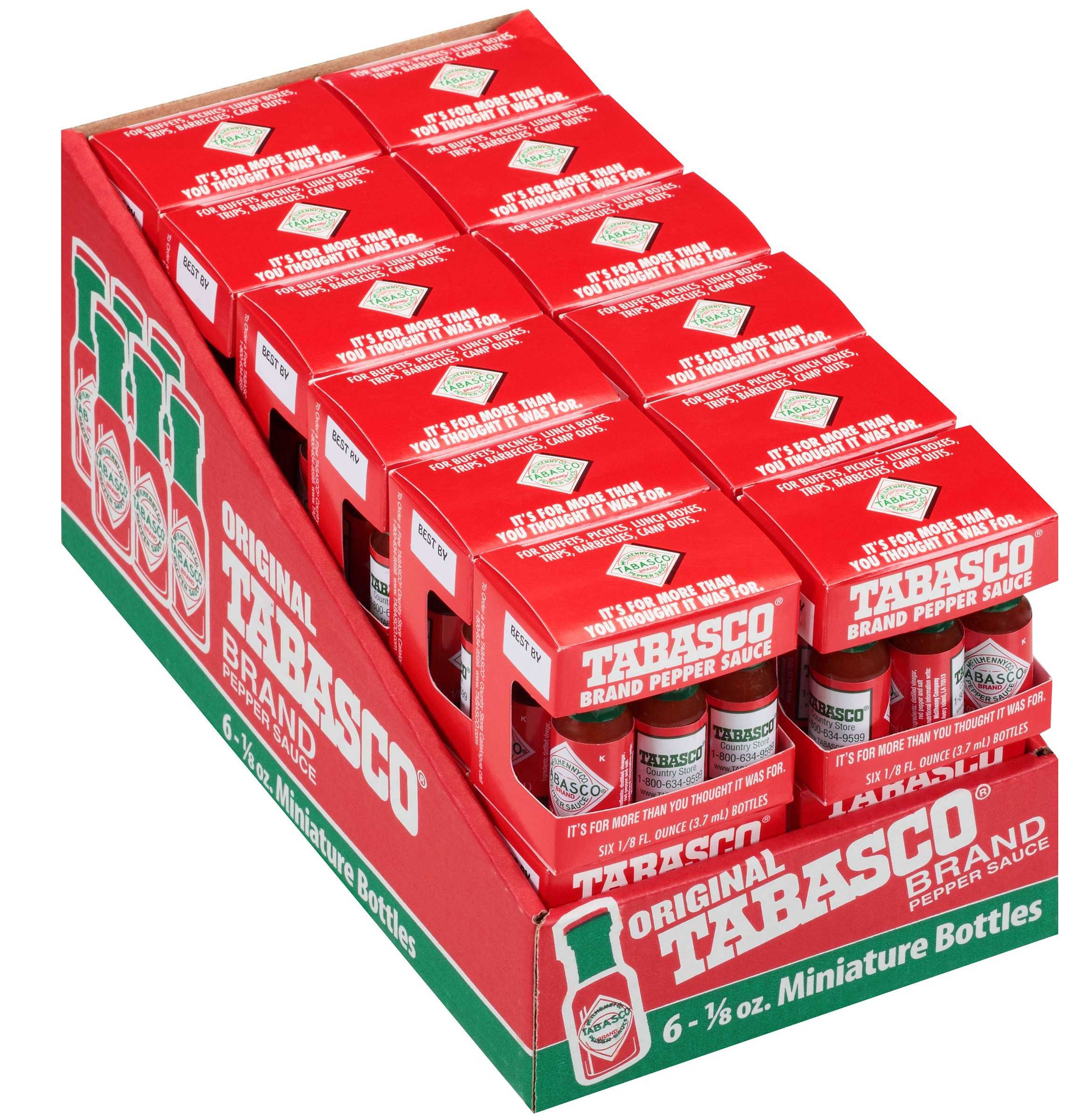 Tabasco Miniature Pepper Sauce Case | FoodServiceDirect Tabasco Miniature Pepper Sauce Case | FoodServiceDirect