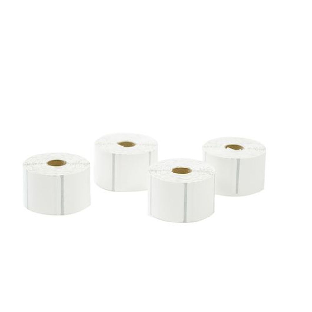 Datecodegenie Durapeel 2 X 2 Inch White Blank Removable Label Roll, 4 Count -- 6 Per Case