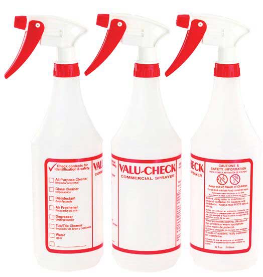 Tolco Spray Bottle 3- Pack Combo 32 Ounce With Trigger Spray, 3 Count
