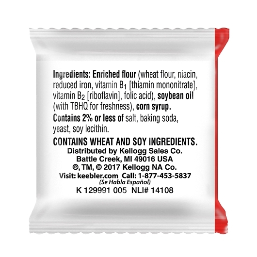 Kellogg's Zesta Unsalted Saltine Crackers, 0.2 Ounce -- 500 Per Case