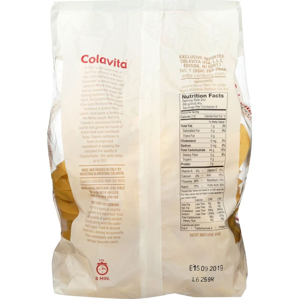 Colavita Pappardelle Nest Pasta, 1 Pound -- 12 per case