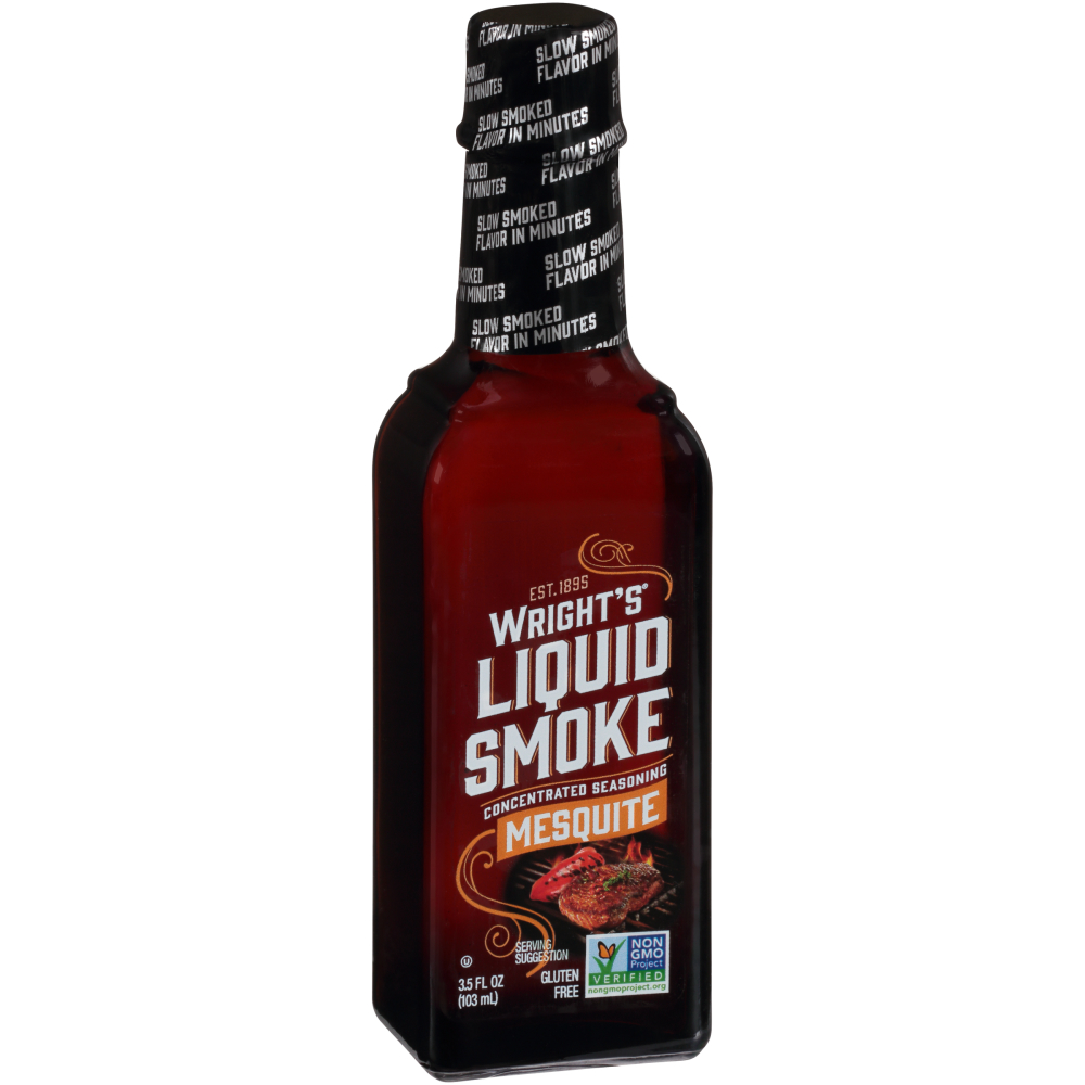 Wright's Mesquite Liquid Smoke, 3.5 Ounce -- 12 Per Case