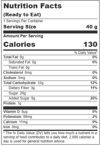 Fruit Haven Dried And Sweetened Cultivated Blueberries, 32 Ounce -- 2 Per Case